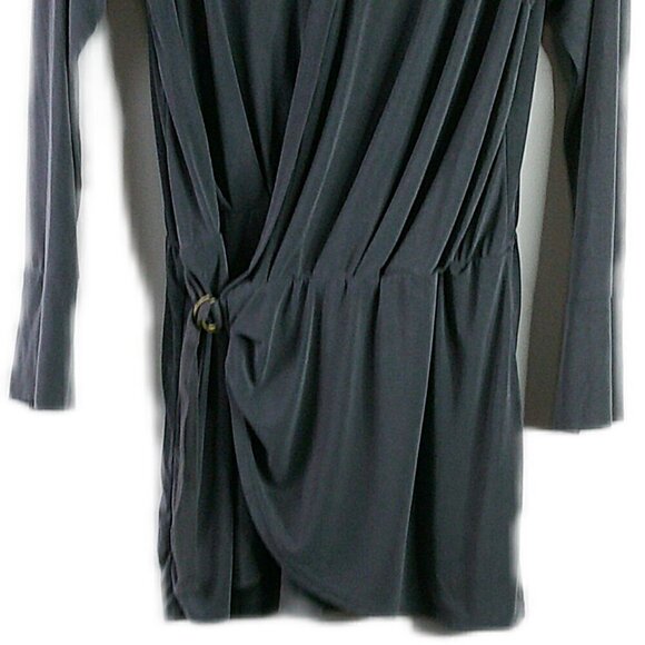 Free People - Long Sleeve Light Weight Slate Grey Jacket - Size S - Picture 4 of 9